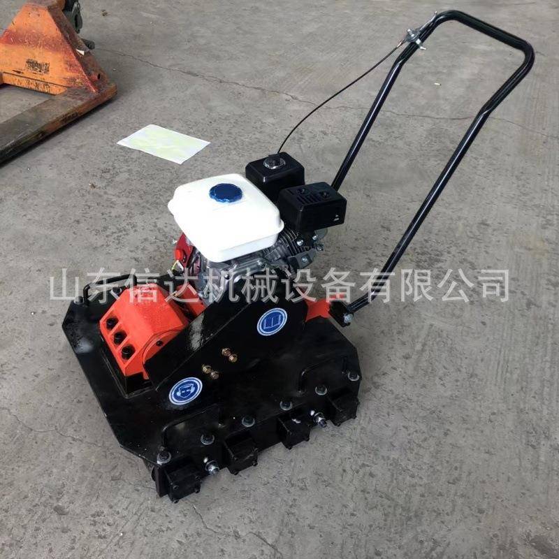 HZR250型350动型平电板汽夯球磨铸铁油底板柴平板夯油平板振动夯