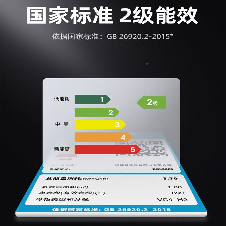 两双门冷柜立式冰柜商用鲜冰箱藏家用冷柜蔬菜147冷藏保展示柜