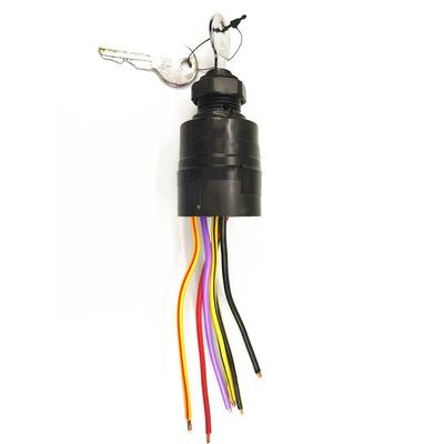 跨境高品质6线点火开关钥匙17009A2用于水星舷外机外部点火通用