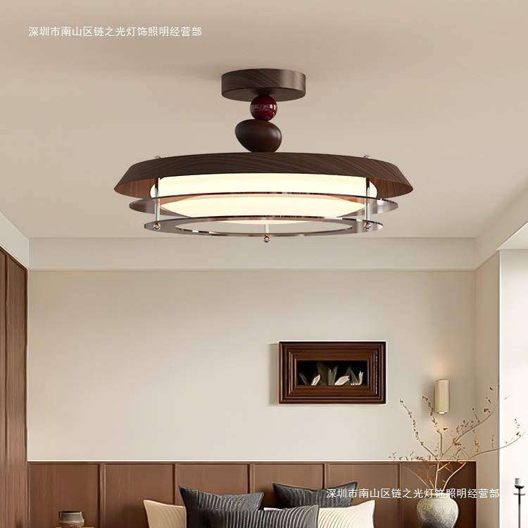 法式中古风卧室护眼吸顶灯复古胡桃色侘寂风书房过道阳台铁艺灯具,自行车/骑行装备/零配件,更多零件/配件,淘宝优惠券,粉丝福利购,淘宝优惠卷