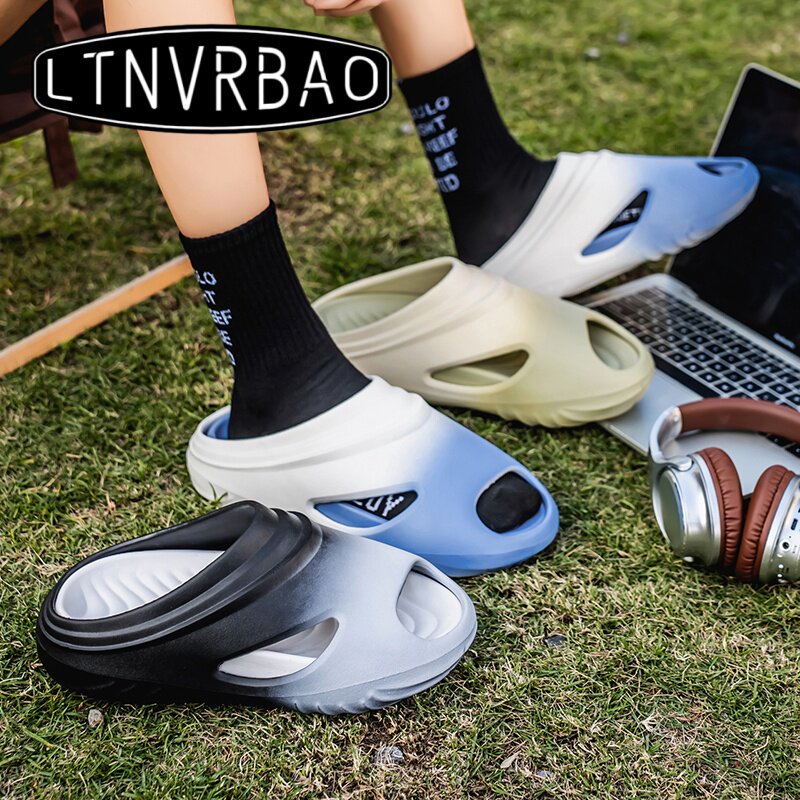 LTNVRBAO青少年防滑耐磨运动拖鞋