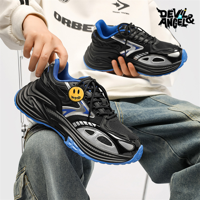 小恶魔与天使笑脸老爹鞋