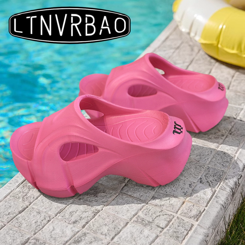LTNVRBAO女生夏外穿增高休闲凉拖
