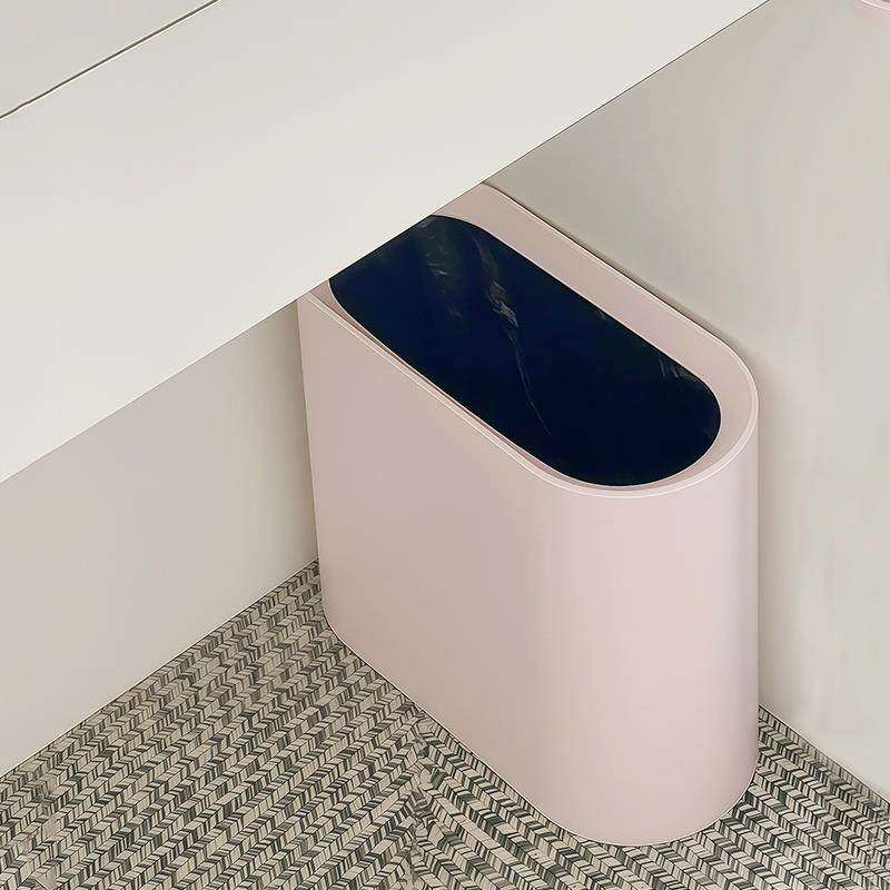 垃圾桶卧室床边家用客厅高颜值大号大容量厕所窄缝卫生间专用纸篓
