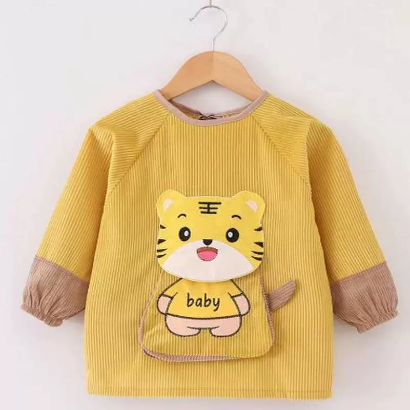 春夏季宝宝灯芯绒罩衣纯棉长袖小孩婴儿反穿衣吃饭衣围兜护衣防水,童装/婴儿装/亲子装,反穿衣/罩衣,淘宝优惠券,粉丝福利购,淘宝优惠卷