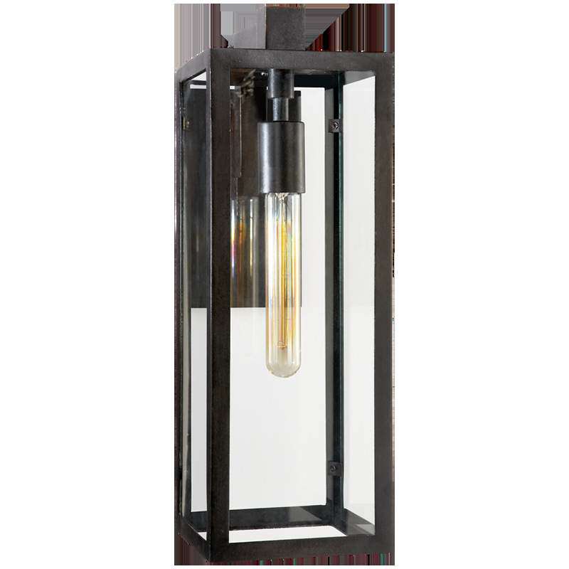 美式风黑色壁灯客厅卧室走廊装饰灯 全铜轻奢北欧风户外防水壁灯