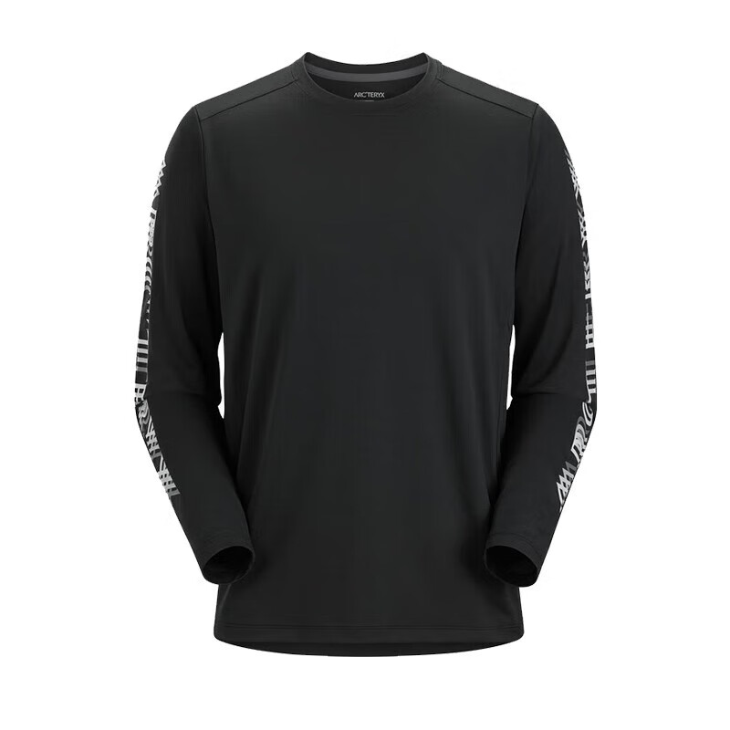 ARC’TERYX始祖鸟Cormac Logo户外透气男速干长袖T恤圆领运动上衣