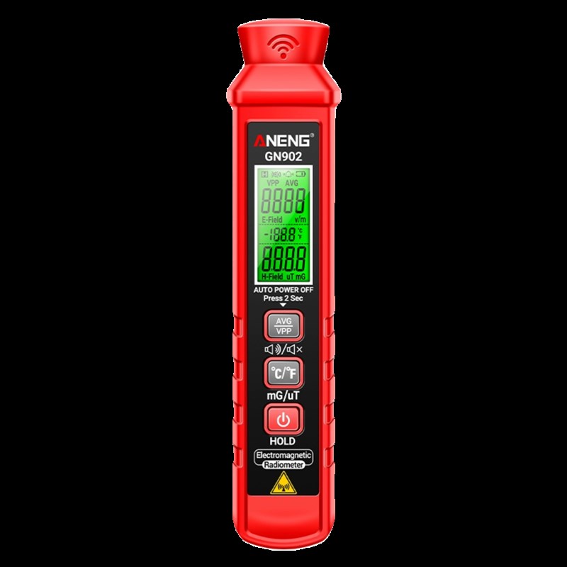 电磁辐射检测仪专业电磁波检测计孕妇X光手机R电器电场辐射测量笔