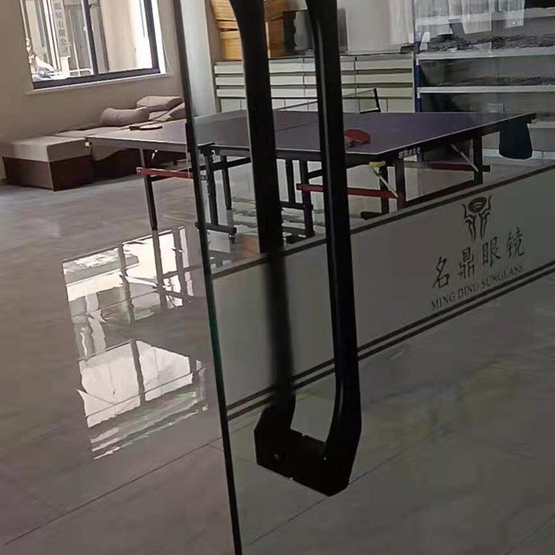 玻璃门移a门新款金色厨房拉门把手氧化铝黑色铝合金重型门大拉手