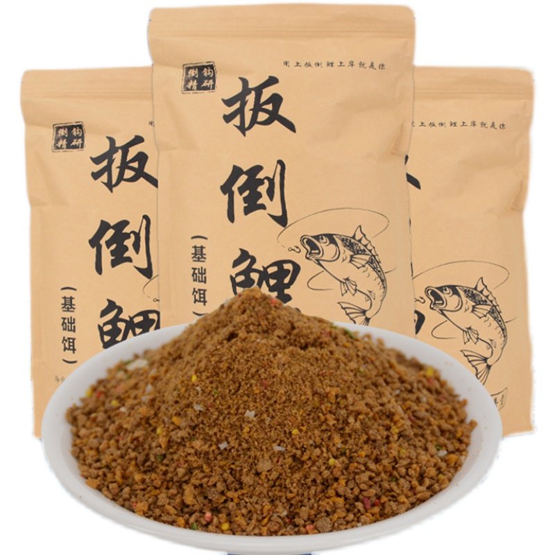 扳倒鲤饵料黑坑鲤k鱼食窝料1包搞定2斤装送小药小黄面散炮休闲野