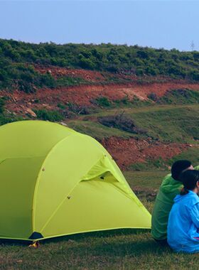 三峰晴空3人4人帐篷超大双层家庭户外精致露营Q防风防雨轻量化帐
