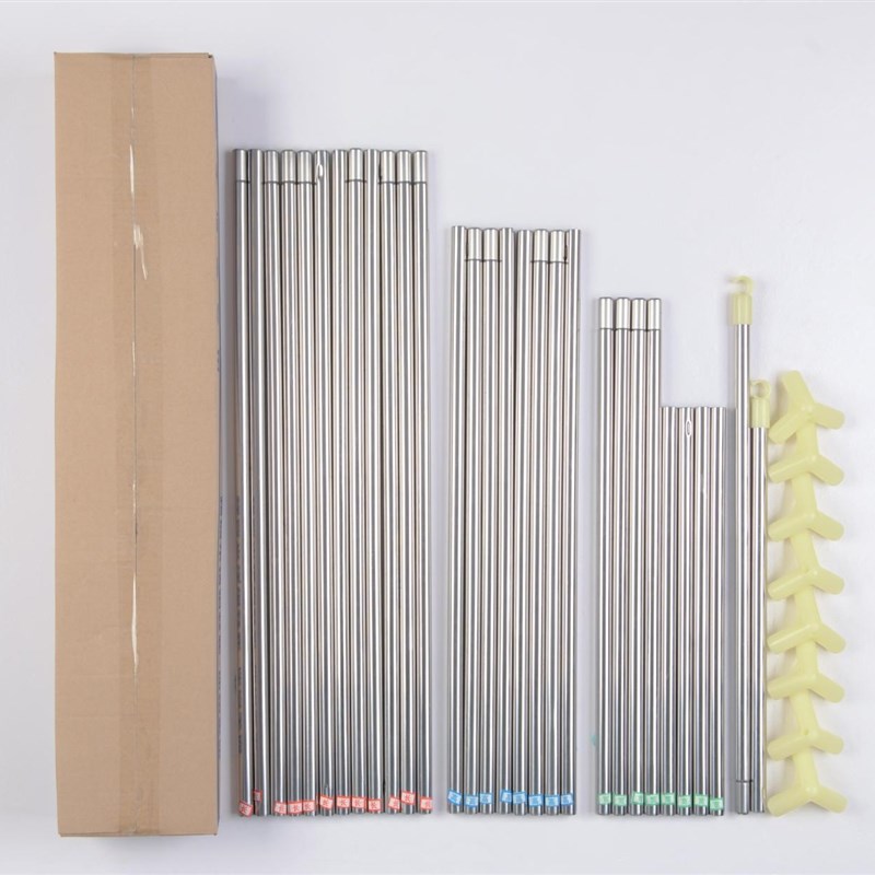 大学生宿舍床帘支架n上铺不锈钢杆子寝室下铺床帘架子可伸缩蚊帐