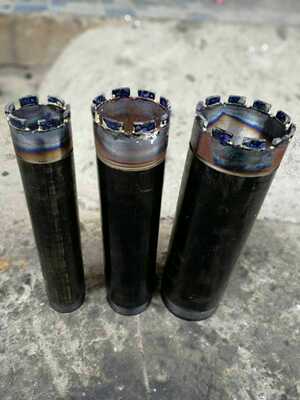 航厉三体钻头钴级刀头2o7~200 钴级焊接水钻头 三体刀头钴基水钻