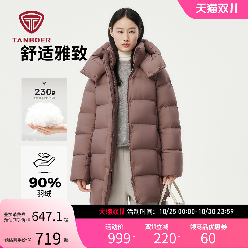 秋冬大码加厚妈妈款加厚羽绒服