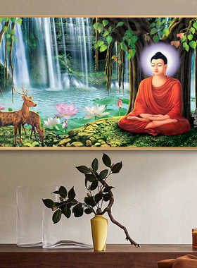 如来菩萨寺庙供奉装饰画