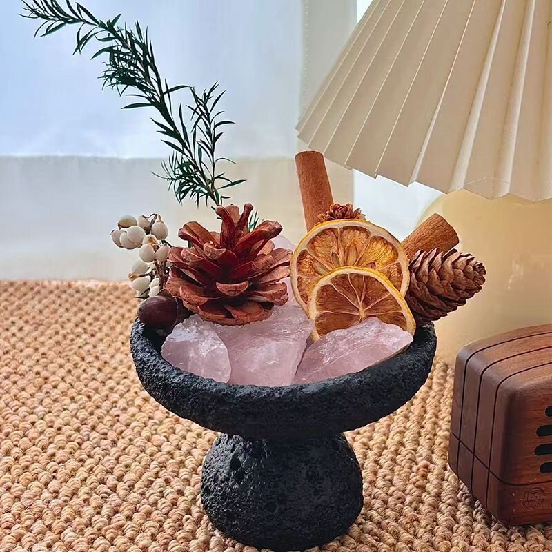 蒜头香薰晶石盘香薰晶石图片