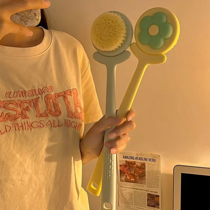 创意花朵软毛洗澡刷搓澡刷背神器