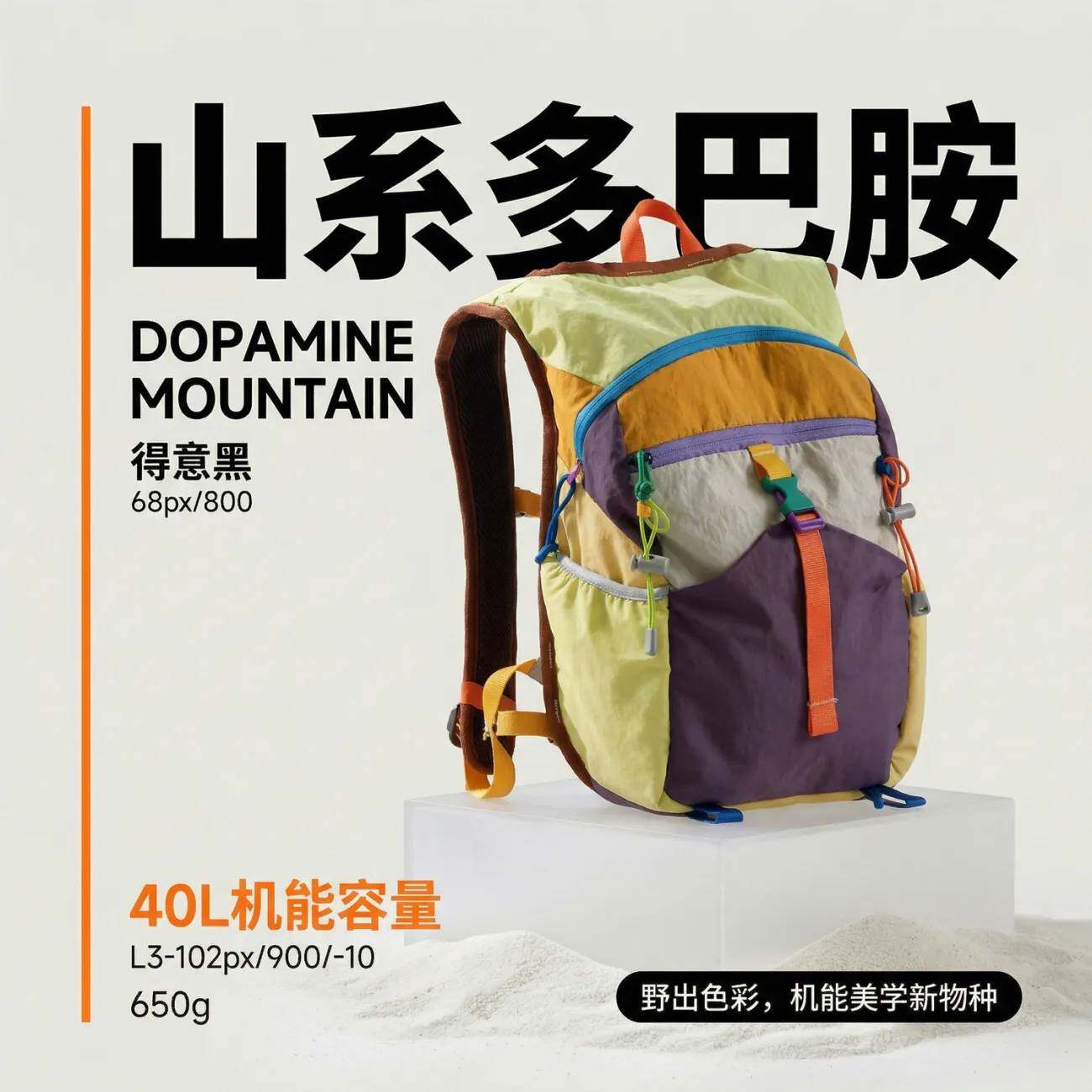 【冲锋搭配】山系多巴胺户外秋季