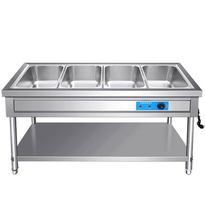 不锈钢快餐保温台商用电加热保温汤池食堂保温打菜售热菜饭台快餐,清洗/食品/商业设备,炉灶/炊事设备,淘宝优惠券,粉丝福利购,淘宝优惠卷