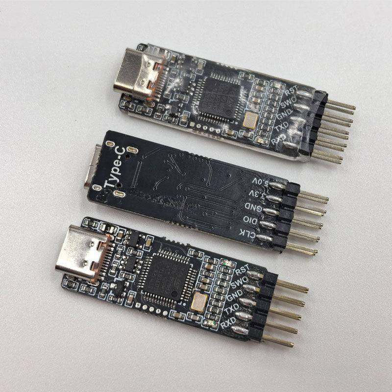 Stlink St-Link V2.1 Stm32调试下载编程刻录机支持串口模拟器