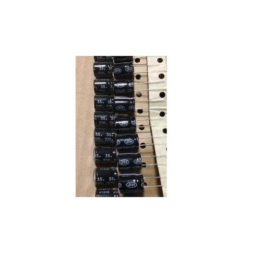 全新江海电解电容CD287/284 35V220UF 直径8/直径10 现货供应