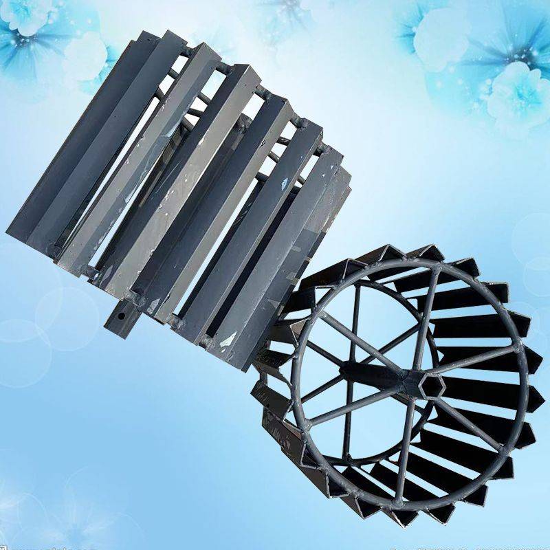 微耕机加大压地压土铁轮压油菜籽大棚压膜四驱机开沟培土行走铁轮