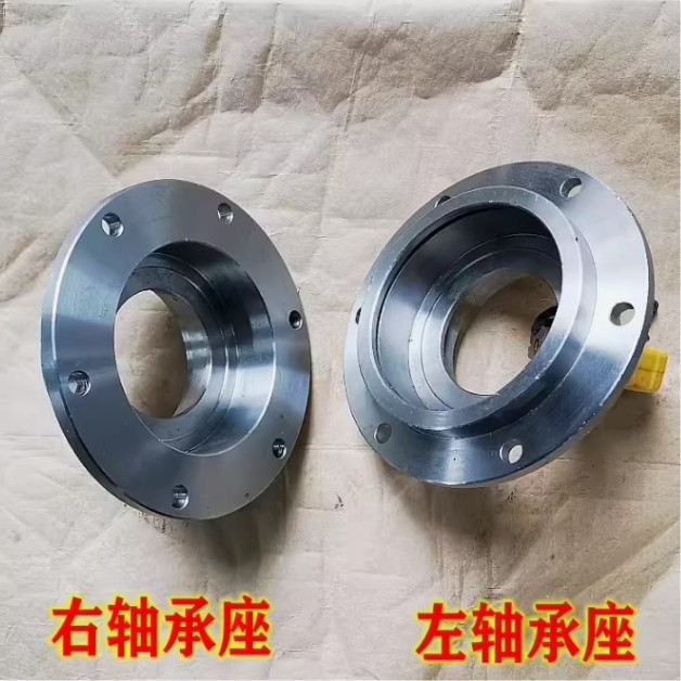 艾禾旋耕机刀轴座左右轴承座6310轴承盖油封60*80*15优质铸钢件