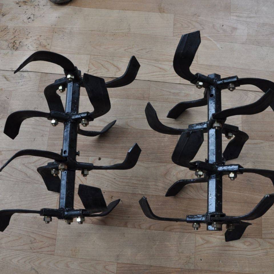 微耕机旋耕刀总成松土刀旋耕机微耕机专用硬地旋耕刀松土刀专用配