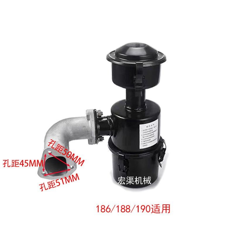 173/178/186/188/192单缸风冷柴油微耕机 耕田犁地旋耕机空滤配件