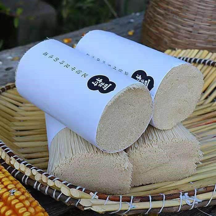 山东聊城坠面山东特产手工空心西郭村坠面龙须面挂面速食素面主食