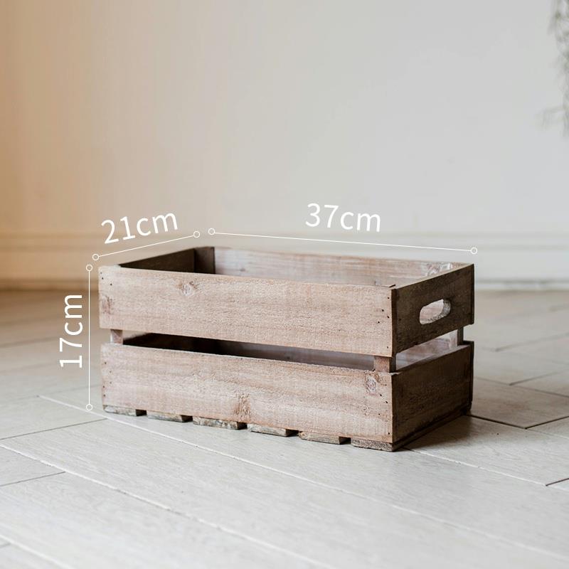 实木花箱收纳箱木花盆阳台户外种植箱自由组合置物架花架室外庭院