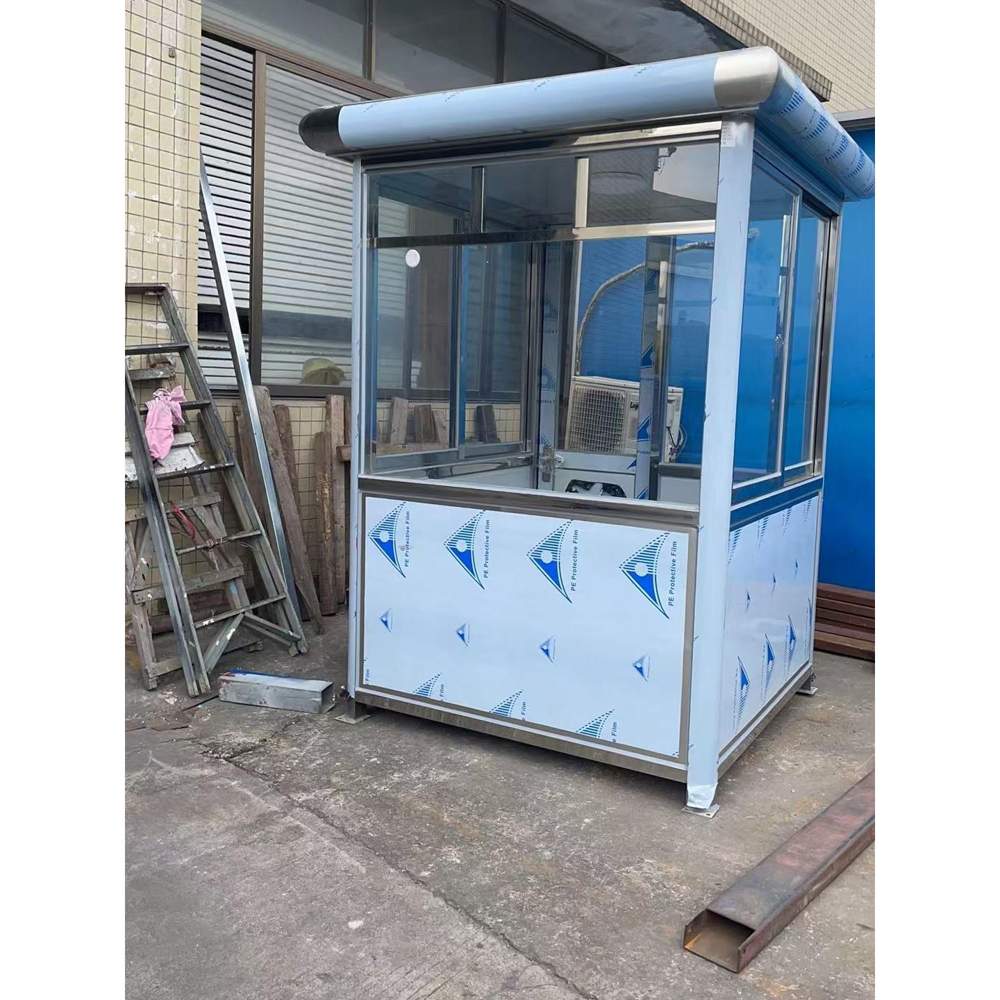 广东广州厂家直销不锈钢岗亭 保安亭 岗亭 门卫亭