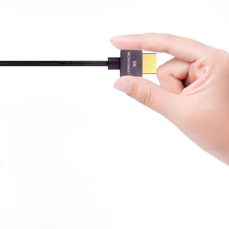 明超版本2.1 HDMI电缆8K/60Hz高清数据线Ps5电脑电视非常精细和容