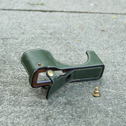 理光gr2相机包Ricoh皮套GR半套GR3X保护套GRIIIX底座可免拆换电池