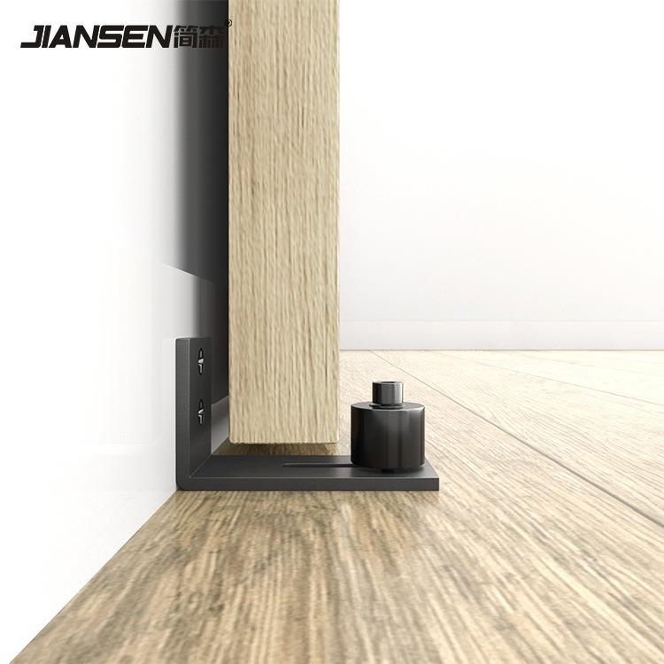 移门推拉门止摆器谷仓门定位器吊门防摆动下定位门档门阻地导轨