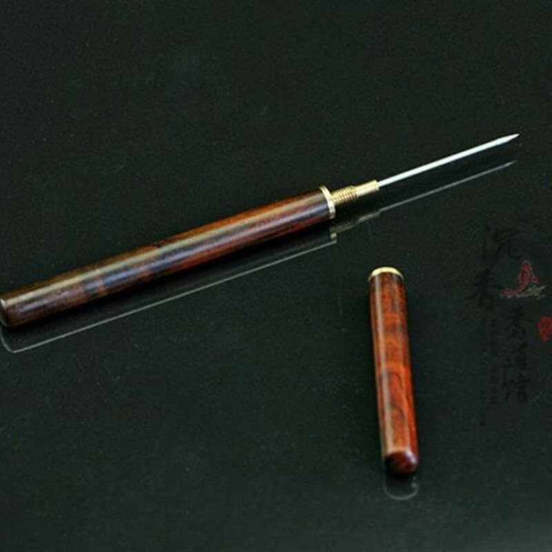 速发香檀木 大红酸烟木香针 通针香道用香香薰品插枝插烟针工艺品