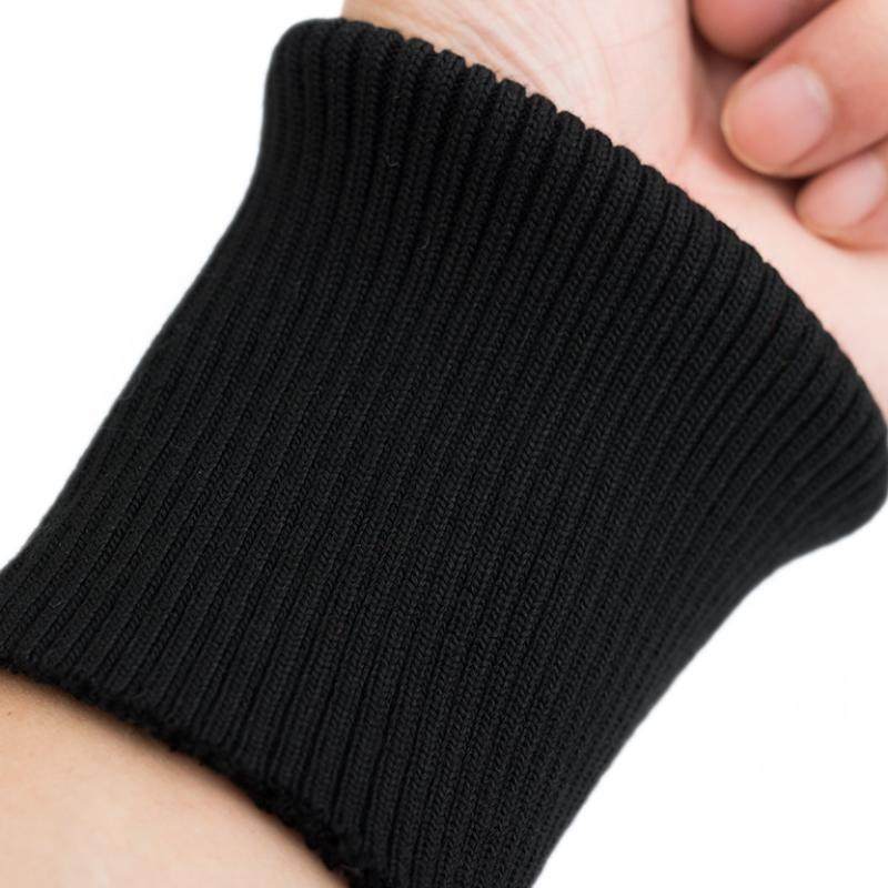 速发柔软螺纹毛线袖口一对冬季羽绒接加长服袖口针织宽松加脚裤厚