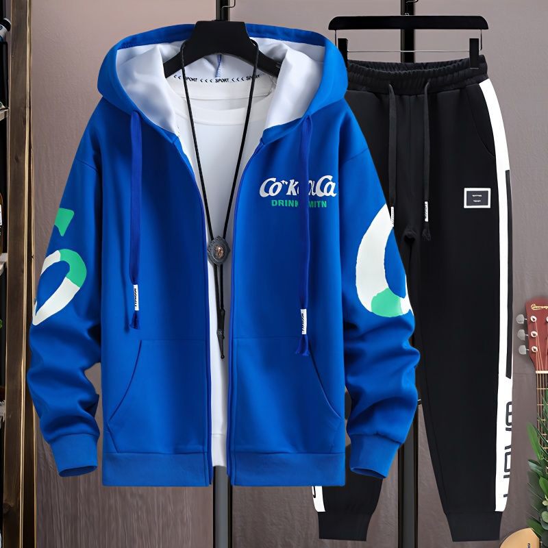 13青少年春秋季新款运动服外套12男孩初高中学生15岁大童高档套装