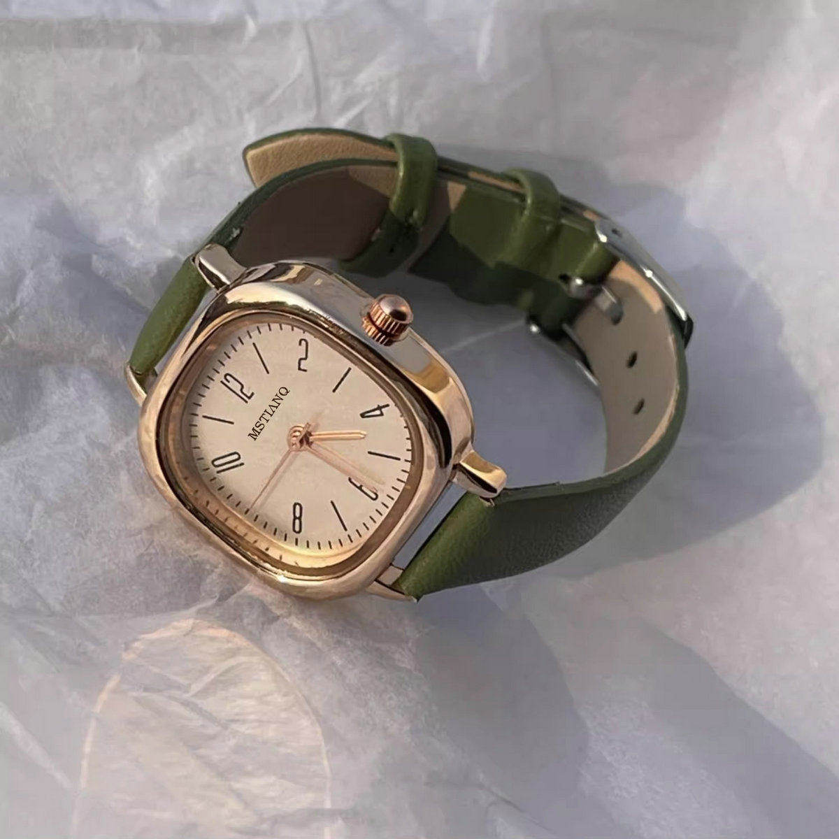 2025新款考研手表女款学生初高中轻奢小众公务员考试专用静音机械