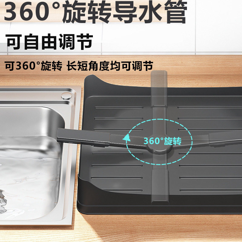 厨房沥水碗碟架多功能收