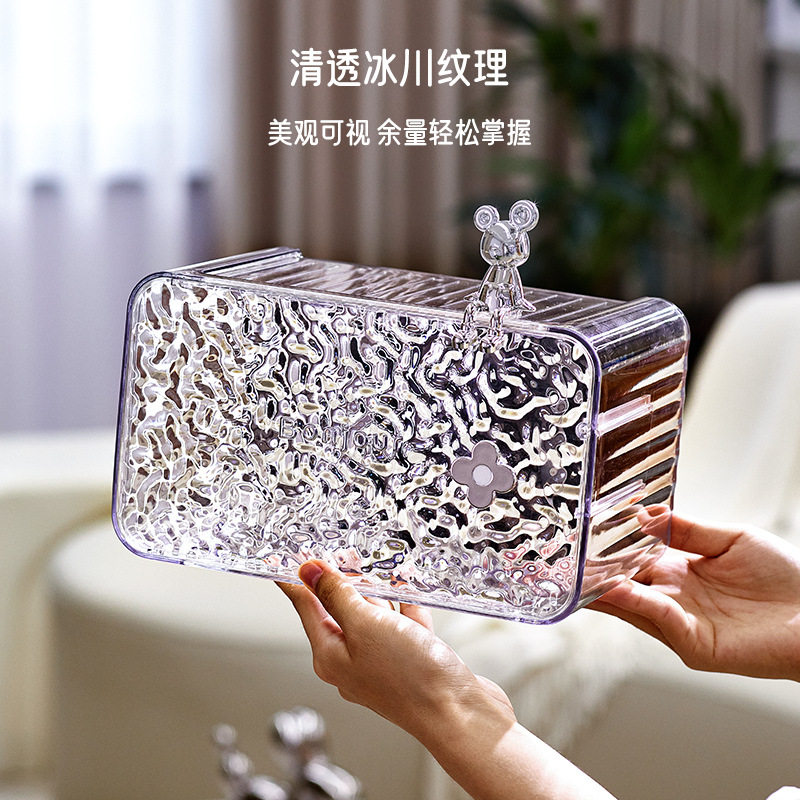 纸巾盒家用多功能洗脸巾
