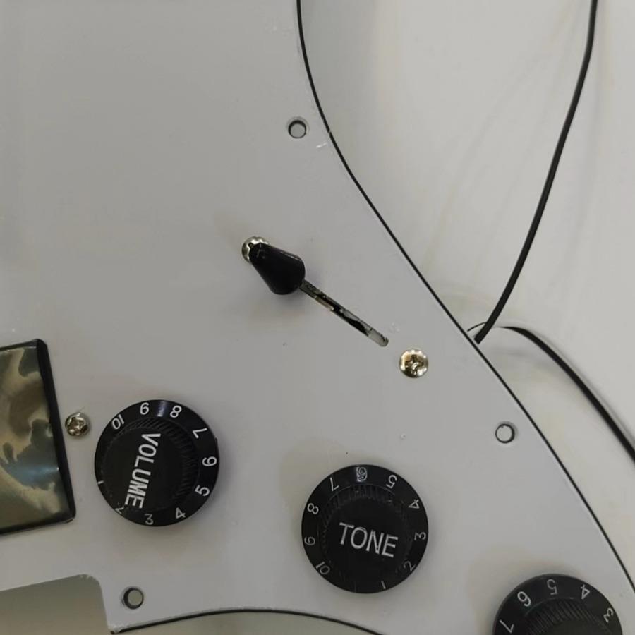 双双封闭拾音器双联电吉他拾音器白带黑吉他乐器配件