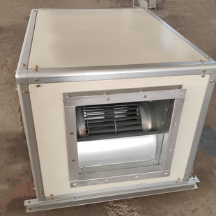 厨房排油烟柜式离心风机箱HTFC-I-15 5.5KW11950m3/h 749pa 1000r