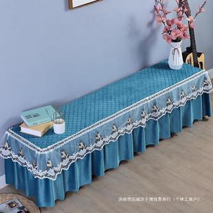 电视柜桌布盖布蕾丝布艺长方形客厅梳妆台长条桌布防尘盖巾罩 欧式