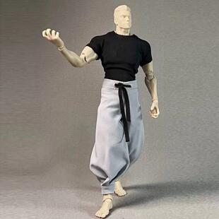 romankey x cowl男素体1/12模型兵人衣服裤子紧身T恤cos伏黑甚尔