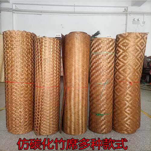 BX62装修吊顶农家乐酒店 建筑工地装修贴墙装饰草席复古竹编席子