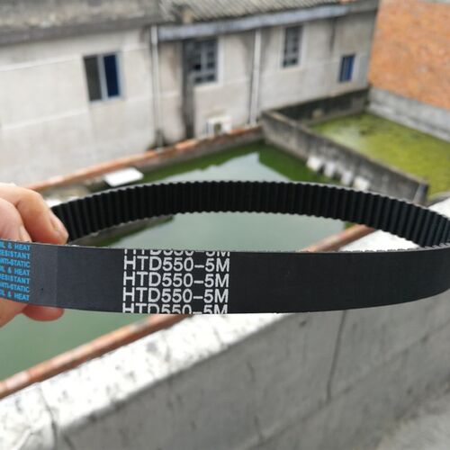 木工雕刻机配件皮带HTD550-5M齿条机同步带310-5M磨床传动带橡胶
