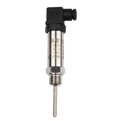 高精度赫斯曼一体化温度变送器插入式4-20ma数显pt100温度传感器