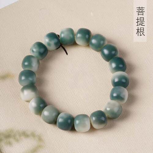 菩提根桶珠飘花款手串 规格11×12男女文玩念珠装饰首饰厂家