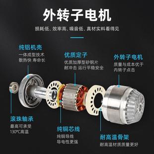 D外转子轴流风机HKJ冷压凝库冷干机空机冷器散热扇VV YFE风